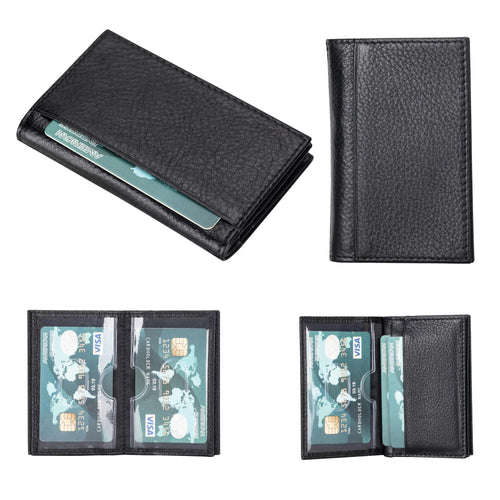 Denver Luxury Full-Grain Leather Cardholder for Men